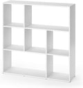 Vicco Scaffale Nove Bianco 107.2 x 107.8 cm 7 scomparti per conservazione e come divisorio ambiente