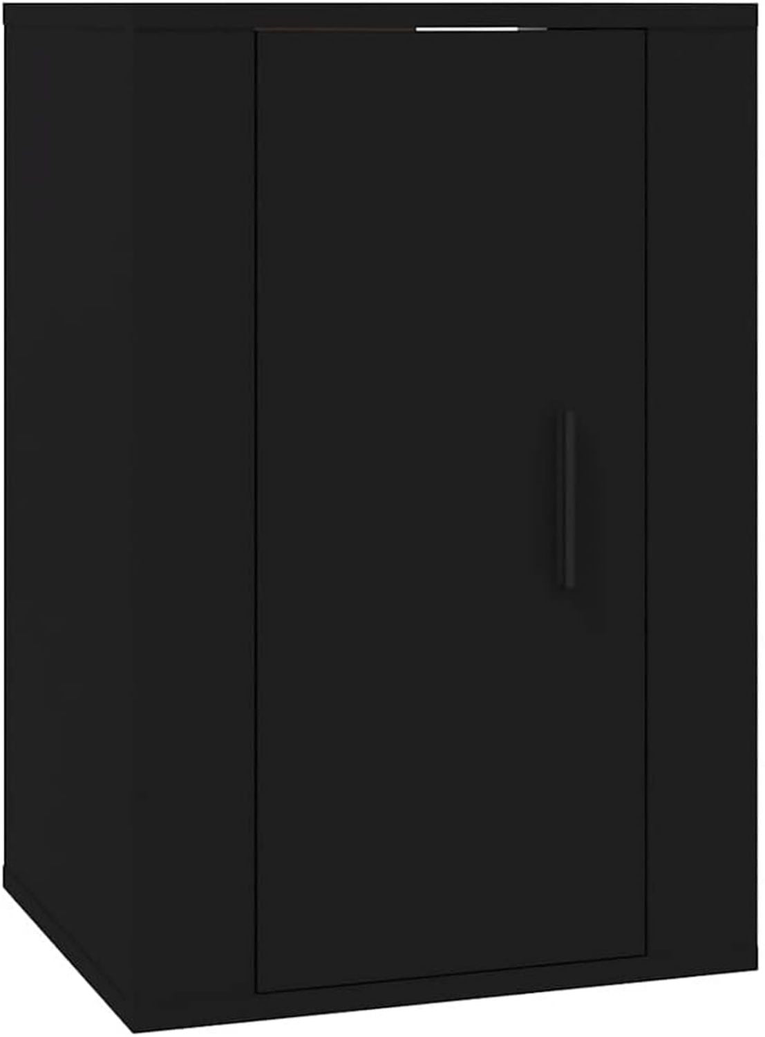 Mobile vidaXL Porta TV a Parete cm 40 x 34 5 x 60 Nero