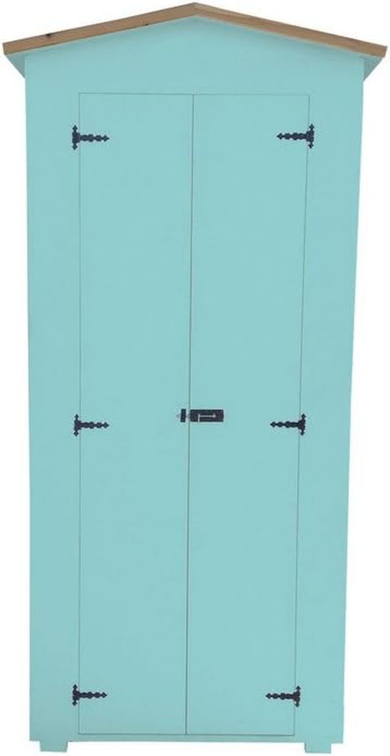 Armadio cod 4 Smalto Ad Acqua Celeste 225 x 90 x 40 Colore