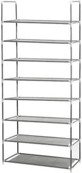 Armadietto Relaxdays Mobiletto da Bagno Pensile Ripiano Regolabile da Parete Chiusura Magnetica 5 cm 50 x 30 x 18 Bianco