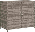 Armadio FANTASK da giardino in 177 80 45 cm in con tetto a due falde x x legno legno per attrezzi da giardino resistente alle intemperie capanno da giardino capanno